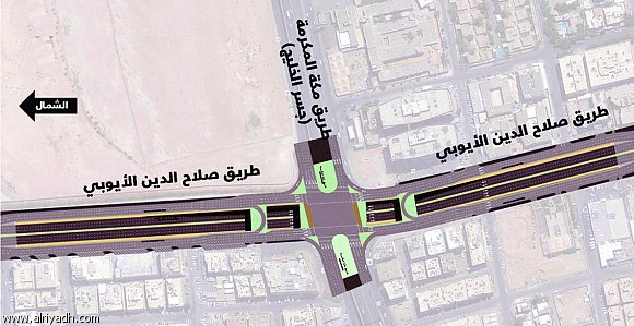 اطلاق الحركة المرورية في نفق صلاح الدين جزئيا السبت