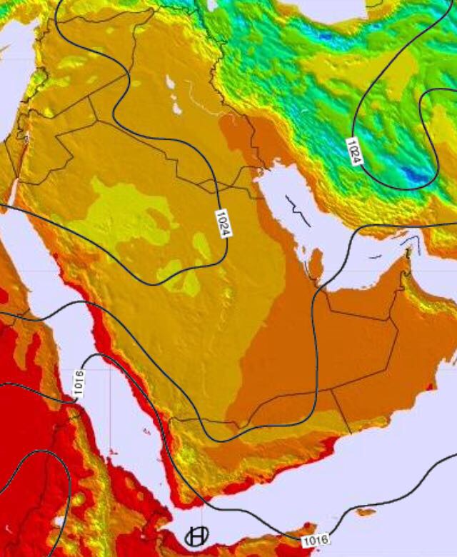 تدني درجات الحرارة في بعض المناطق إلى تحت الصفر