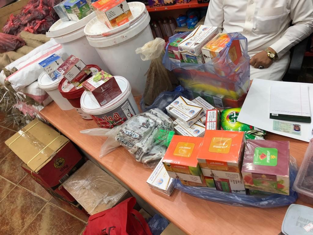 اللجنة الوطنية لمكافحة التبغ تضبط وتصادر 85 كيلو من منتجات التبغ المخالفة للمواصفات
