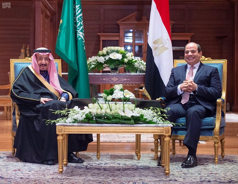 خادم الحرمين الشريفين والرئيس المصري يؤكدان على أهمية مجلس الدول العربية والأفريقية المشاطئة للبحر الأحمر وخليج عدن