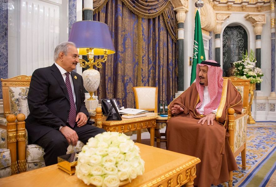 الملك سلمان مخاطبا قائد الجيش الليبي: السعودية حريصة على أمن واستقرار بلادكم