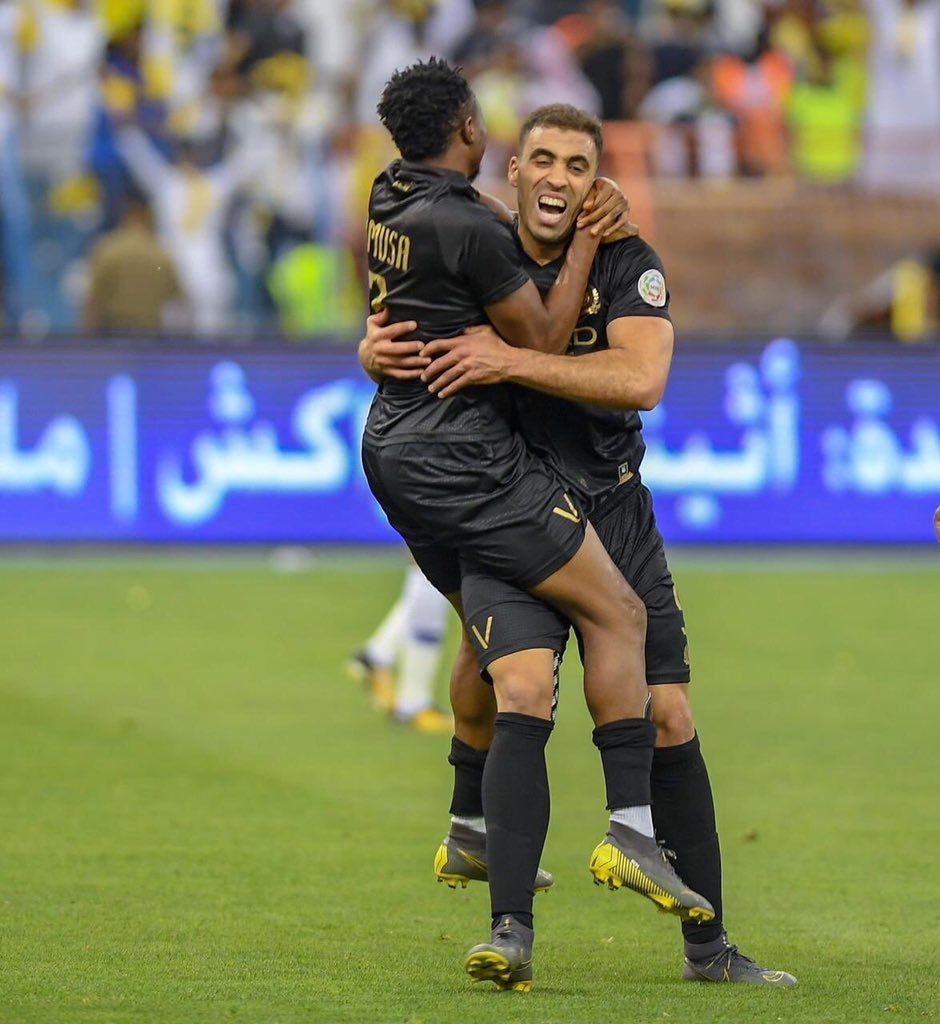 في ديربي الرياض النصر ينتزع الصدارة بهدف قاتل