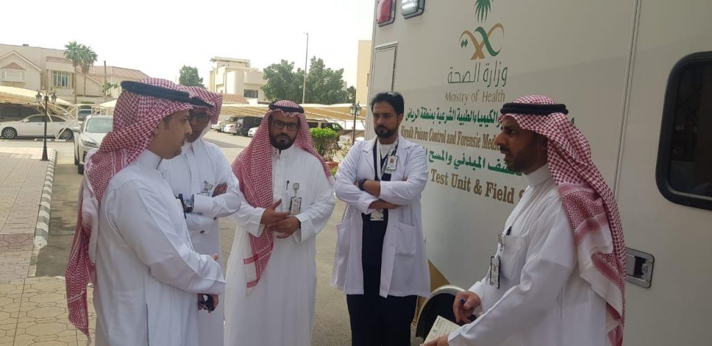 الشيحة يدشن أول عربة متخصصة بالكشف الميداني للمخدرات والمؤثرات العقلية