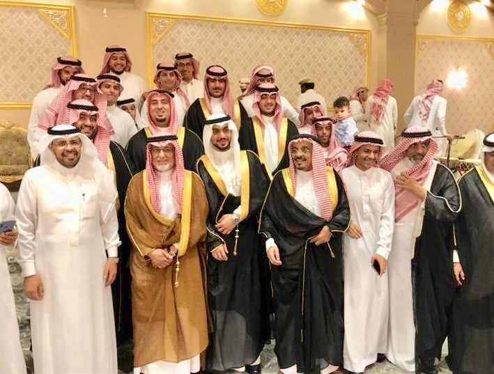العبدالرحيم والمهنا يزفون محمد عريساً