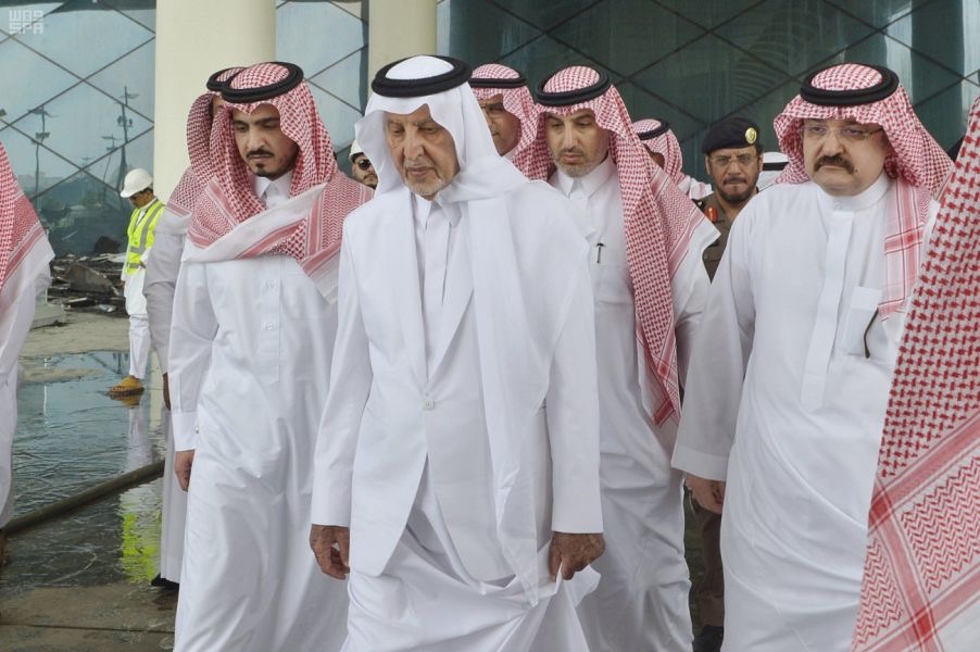 رفع النتائج للملك سلمان..الأمير خالد الفيصل يقف على حادثة حريق محطة قطار الحرمين ويؤكد تشكيل لجان تحقيق