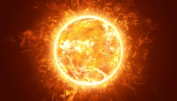 انفجار شعيرة مغناطيسية في النصف الجنوبي للشمس