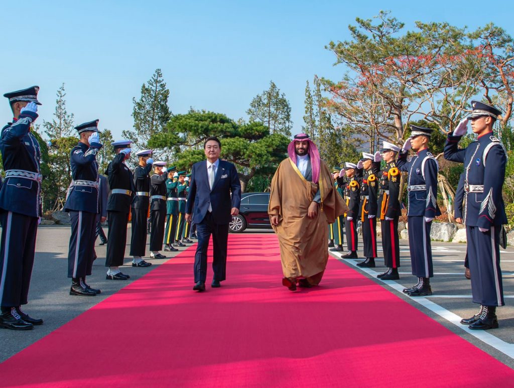 ولي العهد:ندعم فرص التكامل الاستثماري بين السعودية وكوريا