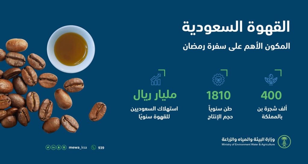 البن السعودي..الاستثمار الأمثل في القطاع الواعد و 400 ألف شجرة تعزز سلاسل الإنتاج المحلي