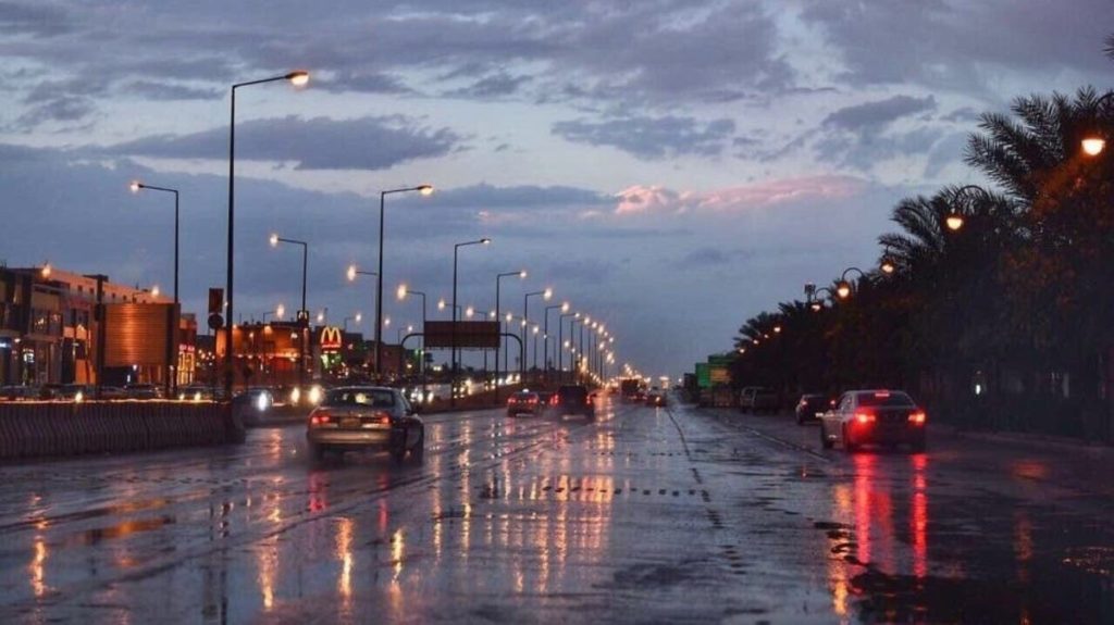 توقعات هطول أمطار على الرياض ومحافظاتها يومي الجمعة والسبت